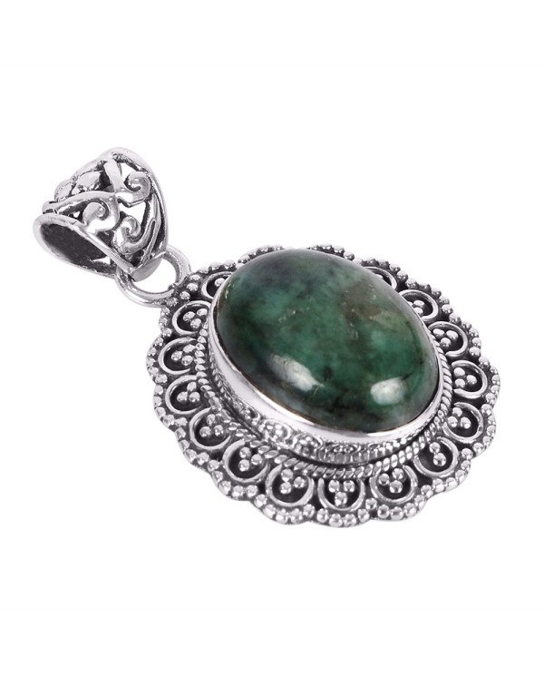 Natural Tibetan Turquoise Gemstone 925 Sterling Silver Locket Pendant| Jewels Artisan