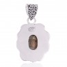 Natural Abalone Shell Gemstone 925 Sterling Silver Pendant| Jewels Artisan