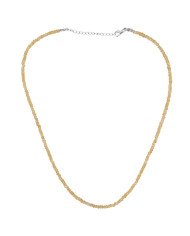 Natural Citrine Beads Gemstone Sterling Silver Necklace| Jewels Artisan