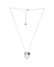 Natural Tourmaline Beads With Love Heart 925 Sterling Silver Beads Necklace| Jewels Artisan