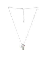 Natural Tourmaline Pencil Gemstone 925 Sterling Silver Necklace| Jewels Artisan
