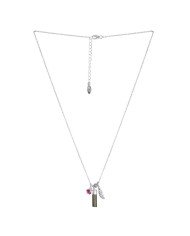 Natural Tourmaline Pencil Gemstone 925 Sterling Silver Necklace| Jewels Artisan