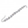 Natural Pearl Gemstone 925 Sterling Silver Bracelet| Jewels Artisan