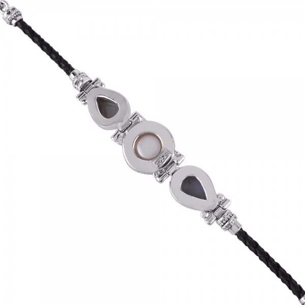 Natural Pyarite And Pearl Gemstone 925 Sterling Silver Bracelet| Jewels Artisan