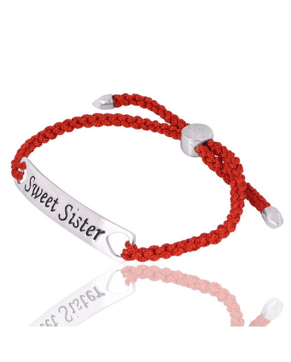 Natural Red Glass Gemstone 925 Sterling Silver Cord Bracelet| Jewels Artisan