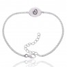 Alphabet "Q" Charm 925 Sterling Silver Bracelet| Jewels Artisan