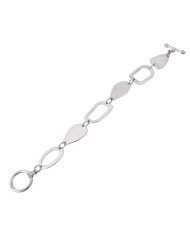 Sterling Silver Oxidise Cluster Bracelet| Jewels Artisan