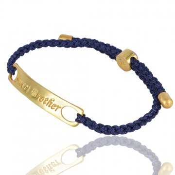 Kyanite Gemstone Gold Plated Brass Bracelet| Jewels Artisan