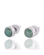 Natural Amazonite Gemstone 925 Sterling Silver Earring| Jewels Artisan