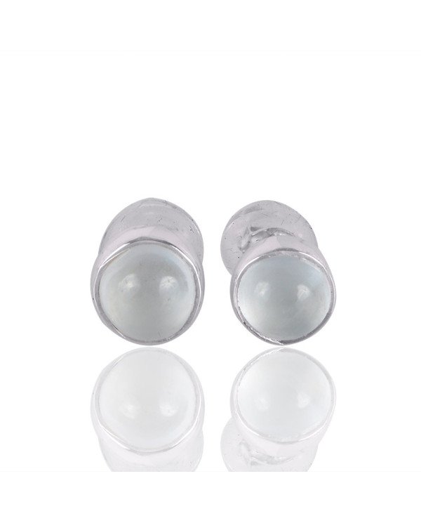 Natural Aquamarine Gemstone 925 Sterling Silver Earring| Jewels Artisan