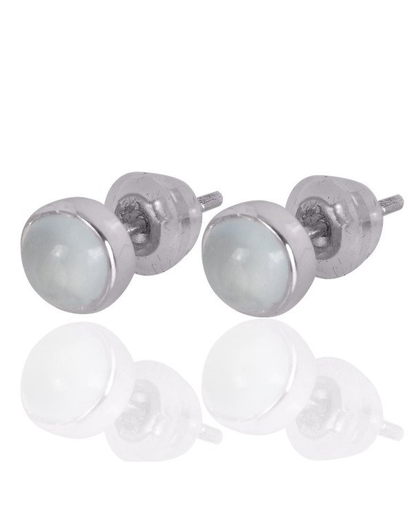 Natural Aquamarine Gemstone 925 Sterling Silver Earring| Jewels Artisan