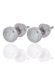 Natural Aquamarine Gemstone 925 Sterling Silver Earring| Jewels Artisan