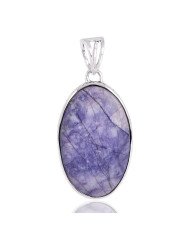 Natural Tiffany Jasper Gemstone 925 Sterling Silver Pendant| Jewels Artisan