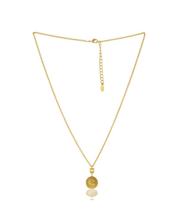 Brass Pendant Alphabet Letter C | Jewels Artisan, Jaipur.