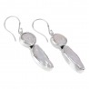 Natural Pearl And Biwa Pearl Gemstone 925 Sterling Silver Earring| Jewels Artisan