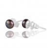 Natural Colour Pearl Gemstone 925 Sterling Silver Stud Earring| Jewels Artisan
