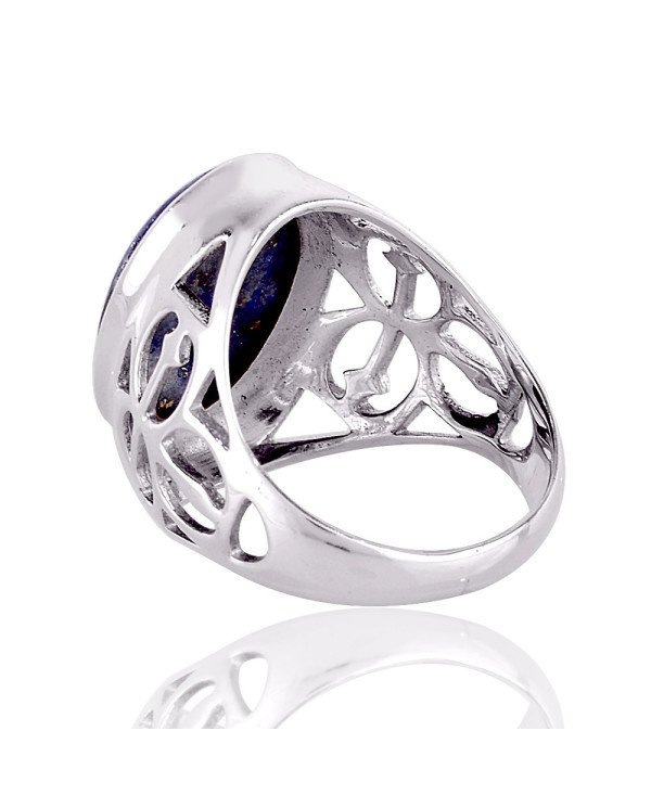 Lapis Lazuli 925 solid silver Ring