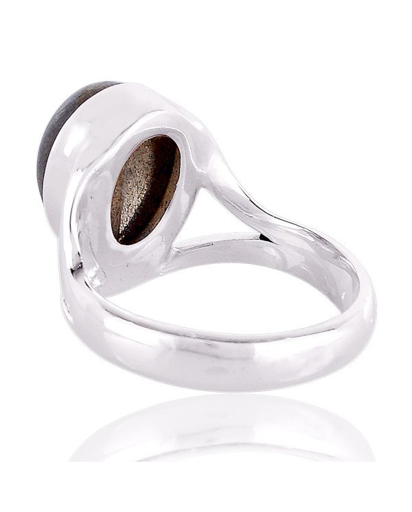 Labradorite natural Gemstone sterling silver Ring