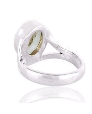 Persiolite natural Gemstone with 925 sterling silver Ring