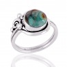 Turquoise Gemstone solid Silver Ring