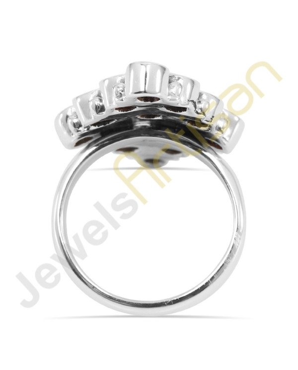 Natural Emerald Gemstone Solid Sterling Silver Ring