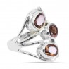 Smoky Quartz Gemstone 925 Sterling Silver Ring