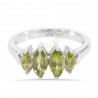 Peridot Gemstone Rings August birthstone 925 Sterling Silver Ring