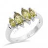 Peridot Gemstone Rings August birthstone 925 Sterling Silver Ring