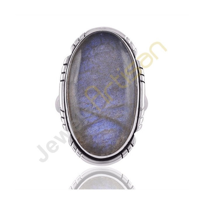 Labradorite Gemstone 925 Solid Sterling Silver Ring