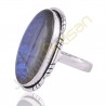 Labradorite Gemstone 925 Solid Sterling Silver Ring For Daily Wear