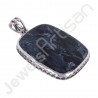 Pietersite Gemstone Pendant 925 Sterling Silver Statement Pendant
