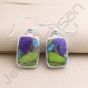 Turquoise Earring 925 Sterling Silver Earring  Gemstone Earring for Women