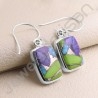 Turquoise Earring 925 Sterling Silver Earring  Gemstone Earring for Women