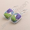 Turquoise Earring 925 Sterling Silver Earring  Gemstone Earring for Women