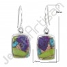 Turquoise Earring 925 Sterling Silver Earring  Gemstone Earring for Women
