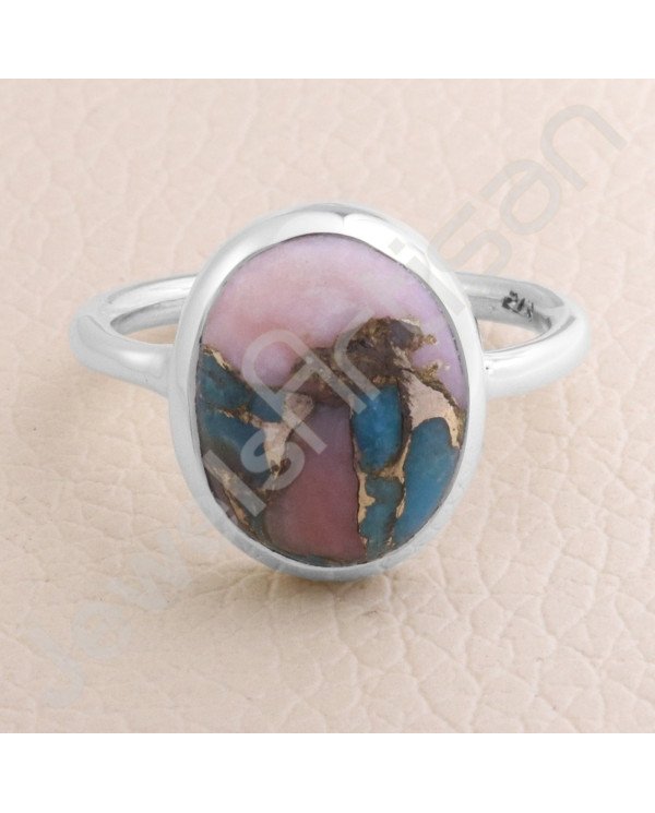 Handcrafted Silver Ring Turquoise 11x13mm Gemstone Ring Cocktail Silver Ring 925 Sterling Silver Ring Silver Statement Ring