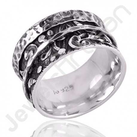 Long Taxco Oxidized Silver Ring [RNG3178] - $50.00 : Mexico Sterling Silver  Jewelry, Proudly from Mexico to the world.