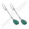 Green Onyx Earring 925 Sterling Silver Earring Drop Earring