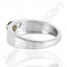 Peridot Ring 925 Solid Sterling Silver Ring Engagement Gemstone Ring