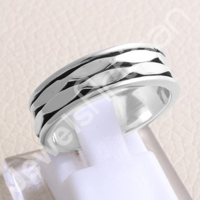925 Sterling Silver Spinner Ring