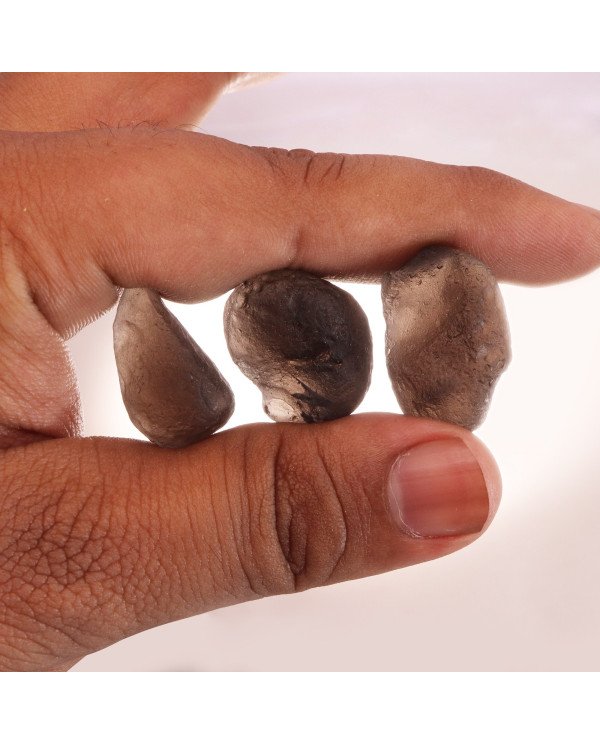 Natural Saffordite Cintamani Tektite Gemstone Natural Raw Gemstone