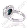 Natural Tibetan Turquoise Gemstone Ring 925 Solid Sterling Silver Ring
