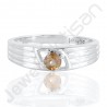 Citrine Gemstone Ring 925 Solid Sterling Silver Engagement Ring