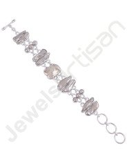 Baroque Pearl Bracelet Fresh Water Pearl Bracelet Solid Silver Bracelet