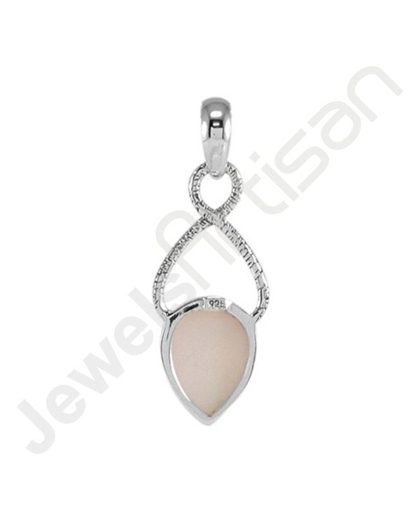 Natural Pink Opal Pendant 925 Sterling Silver Pendant Handmade Pendant