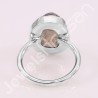 Agni Manitite Ring Natural Gemstone Ring 925 Sterling Silver Ring