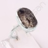 Colombianite Ring Raw Colombianite Ring 925 Sterling Silver Ring