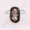 Colombianite Ring Raw Colombianite Ring 925 Sterling Silver Ring