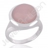 Natural Gemstone Ring Pink Opal Ring 925 Sterling Silver Ring