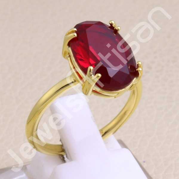 Antique Gemstone Crystal Red Stone Ring| Alibaba.com
